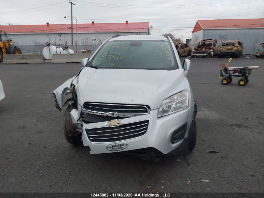 2016 Chevrolet Trax 1Lt VIN: 3GNCJLSBXGL232961 Lot: 12445882