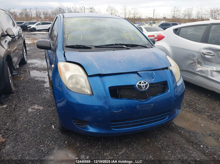 JTDJT923175038406 2007 Toyota Yaris auction photo 1