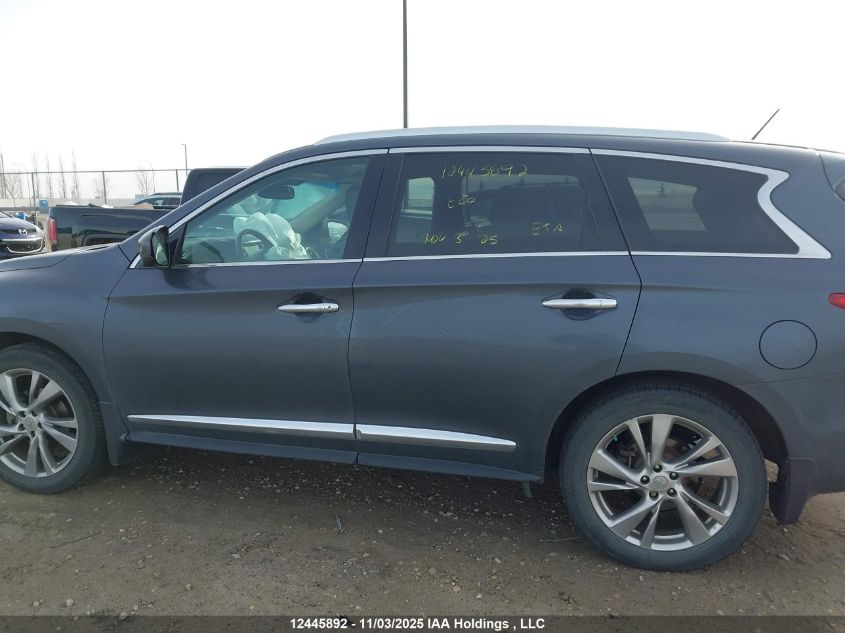 2013 Infiniti Jx35 VIN: 5N1AL0MM1DC341853 Lot: 12445892