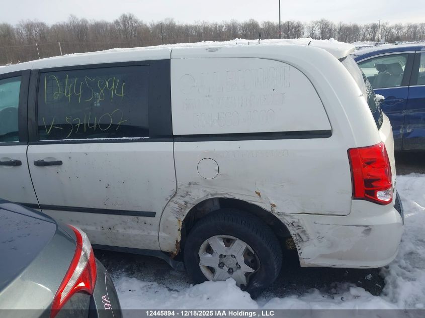 2013 Ram Tradesman VIN: 2C4JRGAG8DR571407 Lot: 12445894