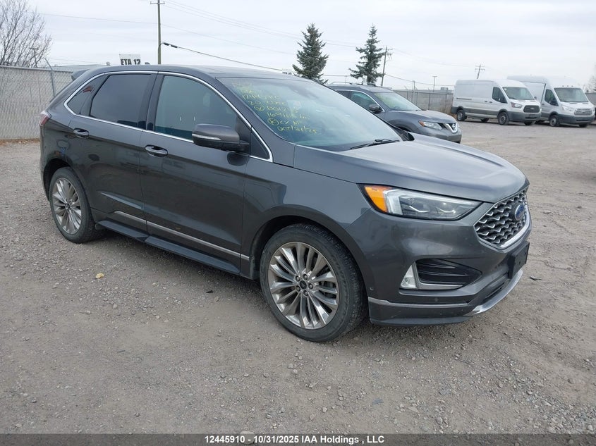 2FMPK4K94LBB01245 2020 Ford Edge Titanium auction photo 1