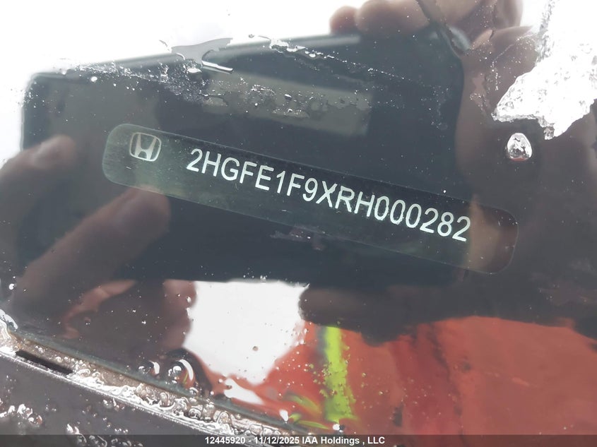 2HGFE1F9XRH000282 2024 HONDA CIVIC photo no. 9