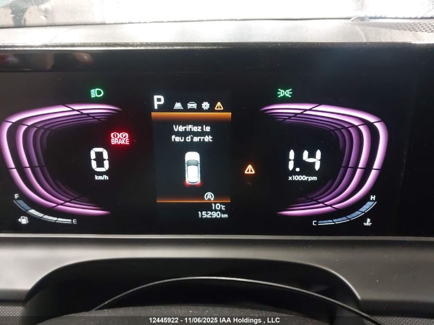 2024 Kia Seltos Lx VIN: KNDEPCAA2R7653976 Lot: 12445922