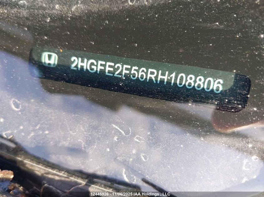 2HGFE2F56RH108806 2024 HONDA CIVIC photo no. 19