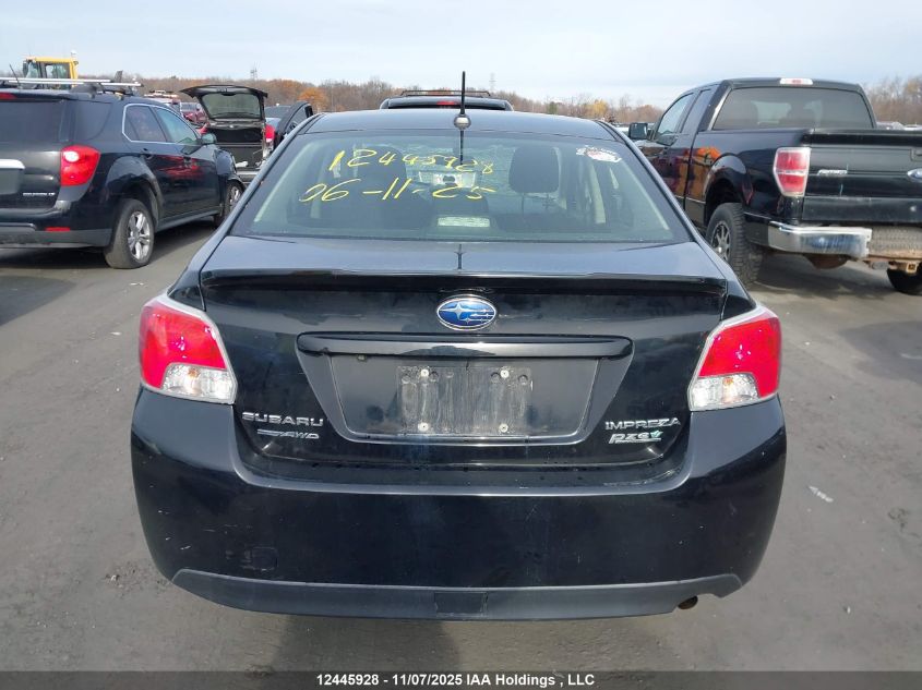 2015 Subaru Impreza VIN: JF1GJAA60FH013836 Lot: 12445928