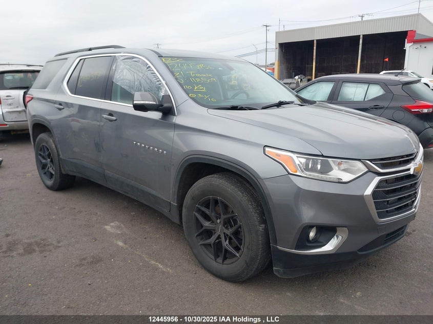 2021 Chevrolet Traverse Lt VIN: 1GNEVGKW0MJ118509 Lot: 12445956