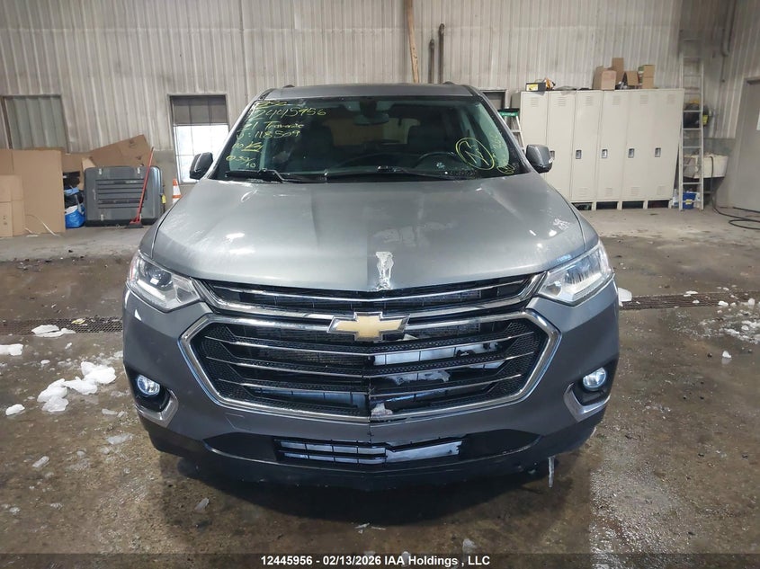 2021 Chevrolet Traverse Lt VIN: 1GNEVGKW0MJ118509 Lot: 12445956