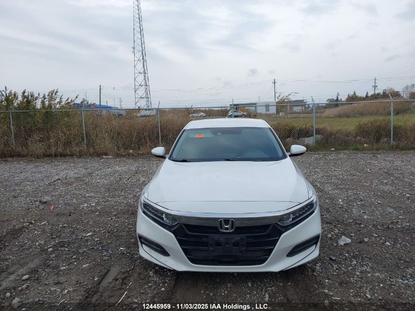 2019 Honda Accord Lx VIN: 1HGCV1F16KA802541 Lot: 12445959