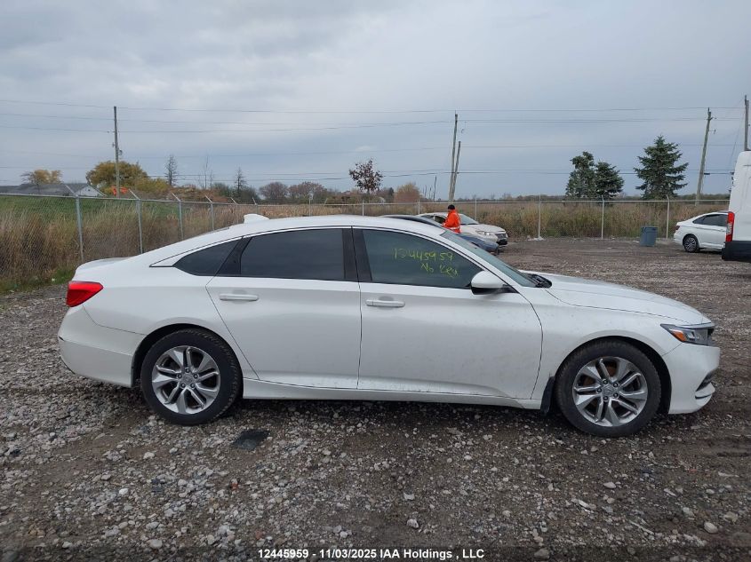 2019 Honda Accord Lx VIN: 1HGCV1F16KA802541 Lot: 12445959