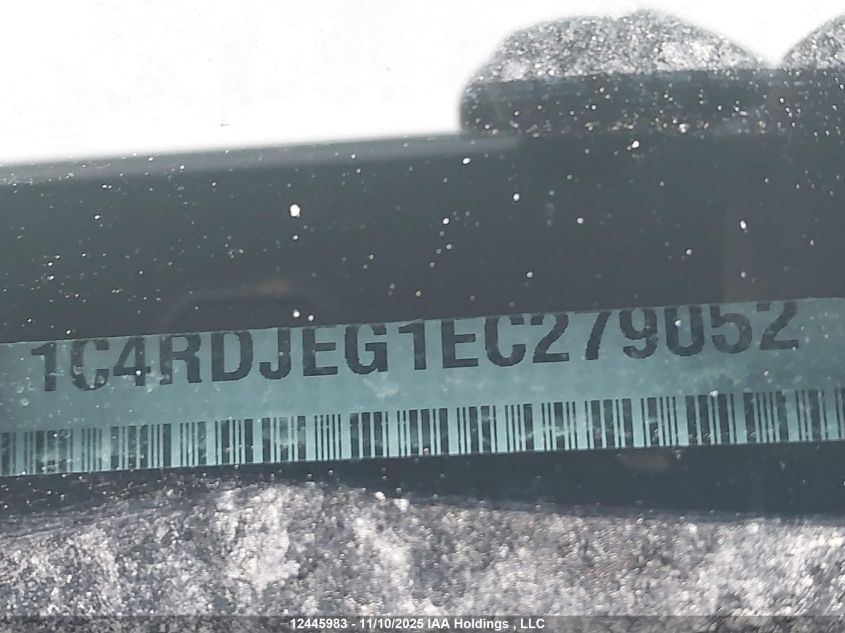 2014 Dodge Durango Citadel VIN: 1C4RDJEG1EC279052 Lot: 12445983