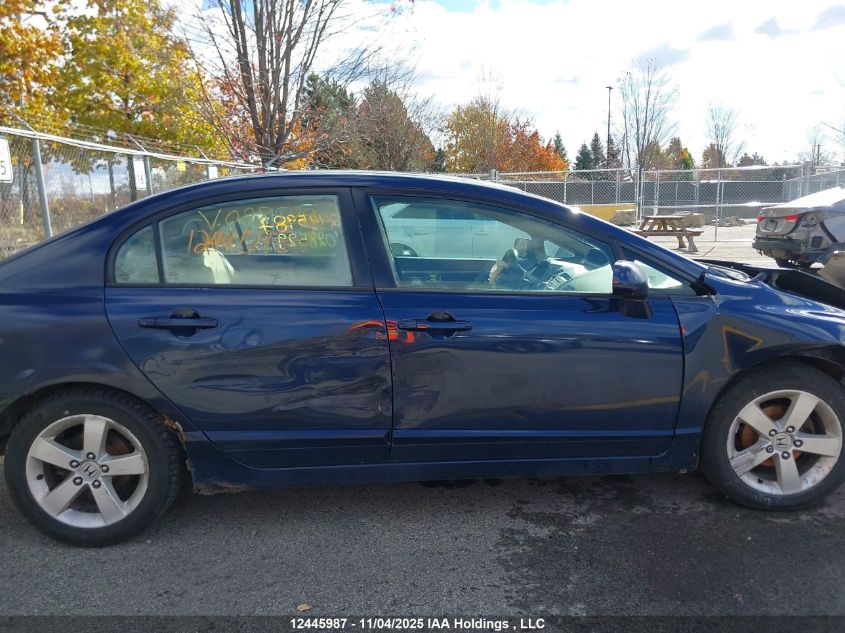 2006 Honda Civic VIN: 2HGFA16866H028529 Lot: 12445987