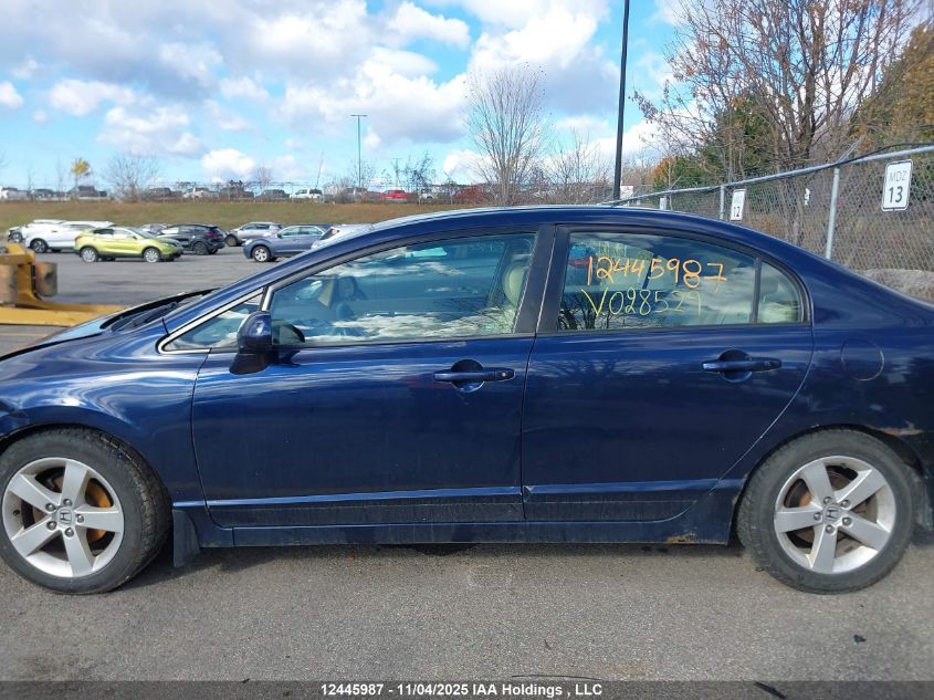 2006 Honda Civic VIN: 2HGFA16866H028529 Lot: 12445987