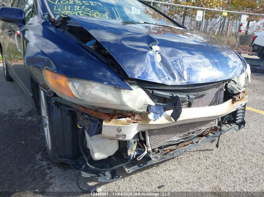 2006 Honda Civic VIN: 2HGFA16866H028529 Lot: 12445987