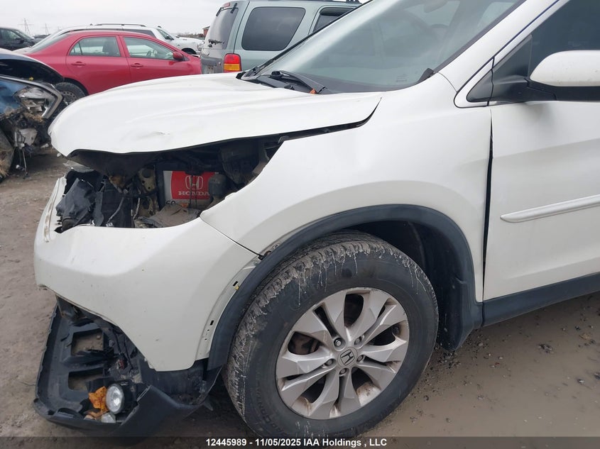 2013 Honda Cr-V Ex-L VIN: 2HKRM4H70DH104372 Lot: 12445989