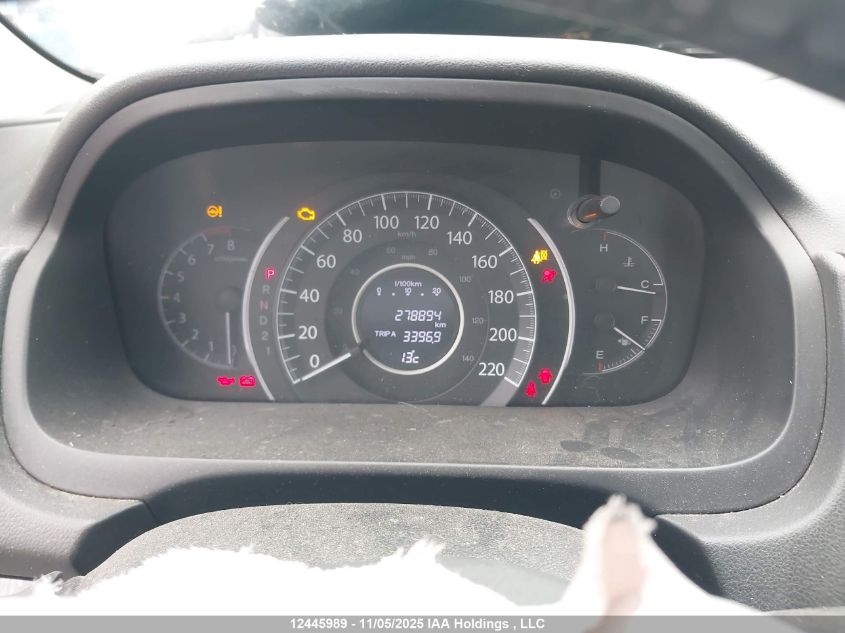 2013 Honda Cr-V Ex-L VIN: 2HKRM4H70DH104372 Lot: 12445989