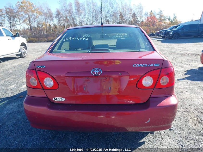 2T1BR32E76C644456 2006 TOYOTA COROLLA photo no. 17