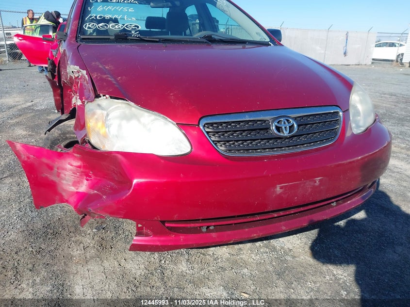 2T1BR32E76C644456 2006 TOYOTA COROLLA photo no. 6