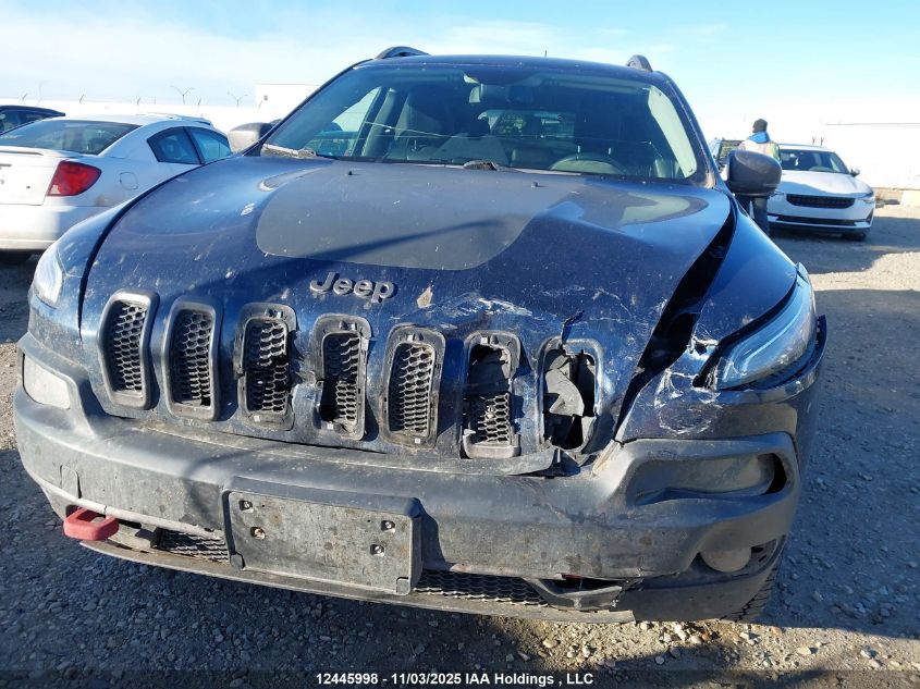 2018 Jeep Cherokee Trailhawk VIN: 1C4PJMBX3JD542037 Lot: 12445998