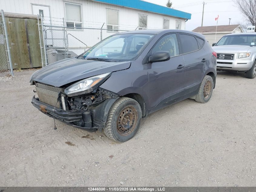 2014 Hyundai Tucson Gls VIN: KM8JTCAF0EU893573 Lot: 12446000