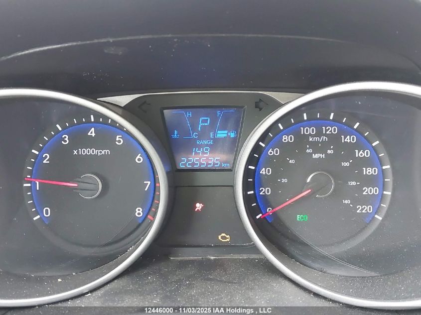 2014 Hyundai Tucson Gls VIN: KM8JTCAF0EU893573 Lot: 12446000