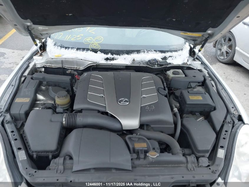 2009 Lexus Sc 430 VIN: JTHFN45YX99020572 Lot: 12446001