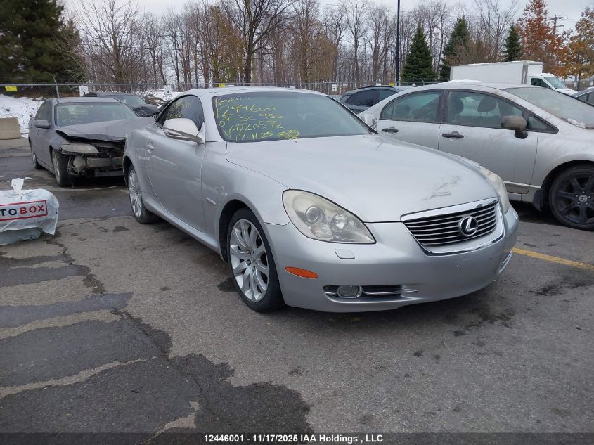 2009 Lexus Sc 430