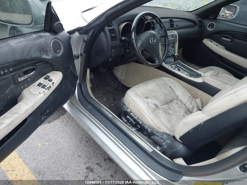 2009 Lexus Sc 430 VIN: JTHFN45YX99020572 Lot: 12446001