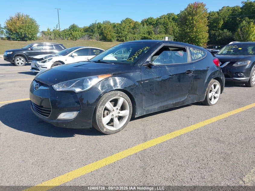 2013 Hyundai Veloster VIN: KMHTC6AD2DU135029 Lot: 12405728X