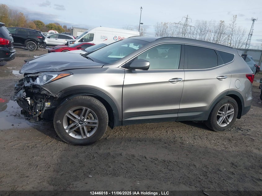 2017 Hyundai Santa Fe VIN: 5NMZT3LB5HH037618 Lot: 12446018