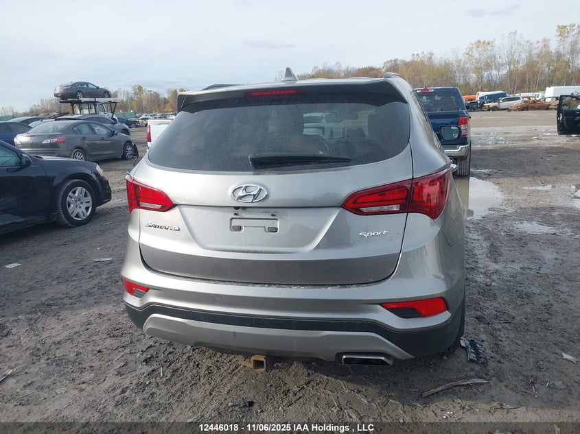2017 Hyundai Santa Fe VIN: 5NMZT3LB5HH037618 Lot: 12446018