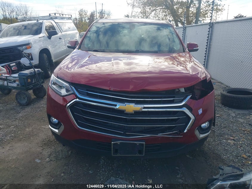 2019 Chevrolet Traverse Lt VIN: 1GNEVGKWXKJ280709 Lot: 12446029