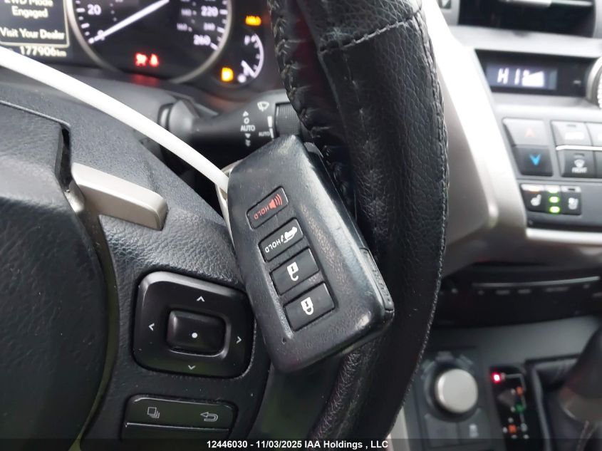 2015 Lexus Nx 200T 200T VIN: JTJBARBZ1F2023013 Lot: 12446030