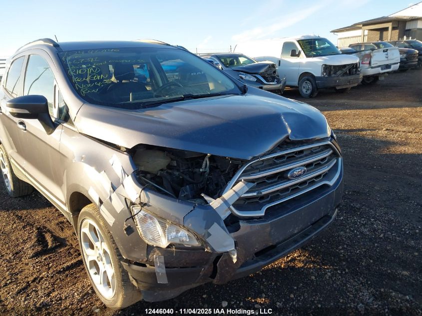 2022 Ford Ecosport Se VIN: MAJ6S3GL4NC467391 Lot: 12446040