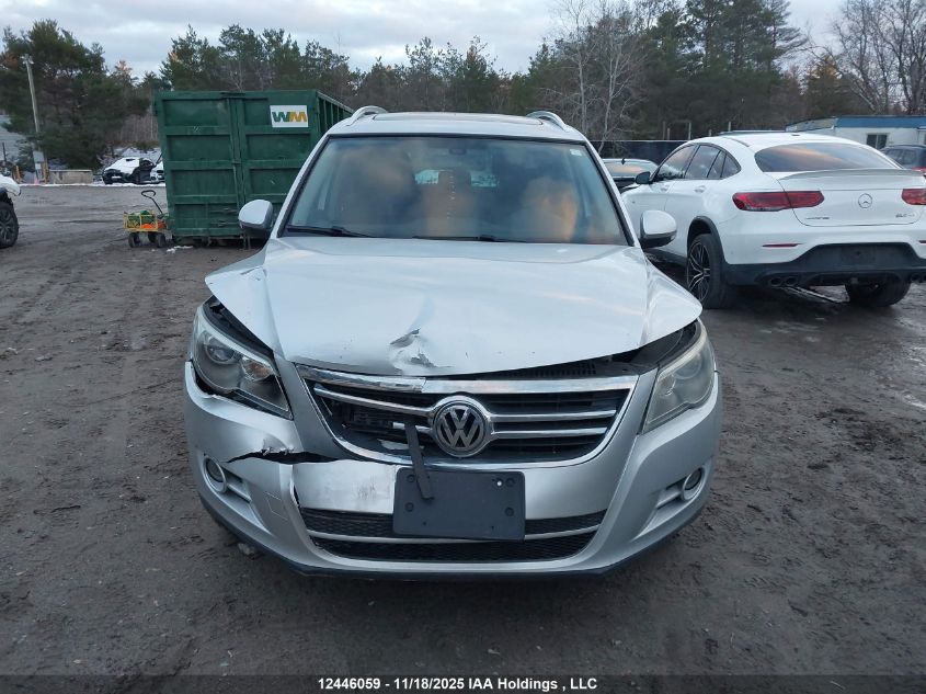 2010 Volkswagen Tiguan Se/Sel VIN: WVGBV7AX8AW521038 Lot: 12446059