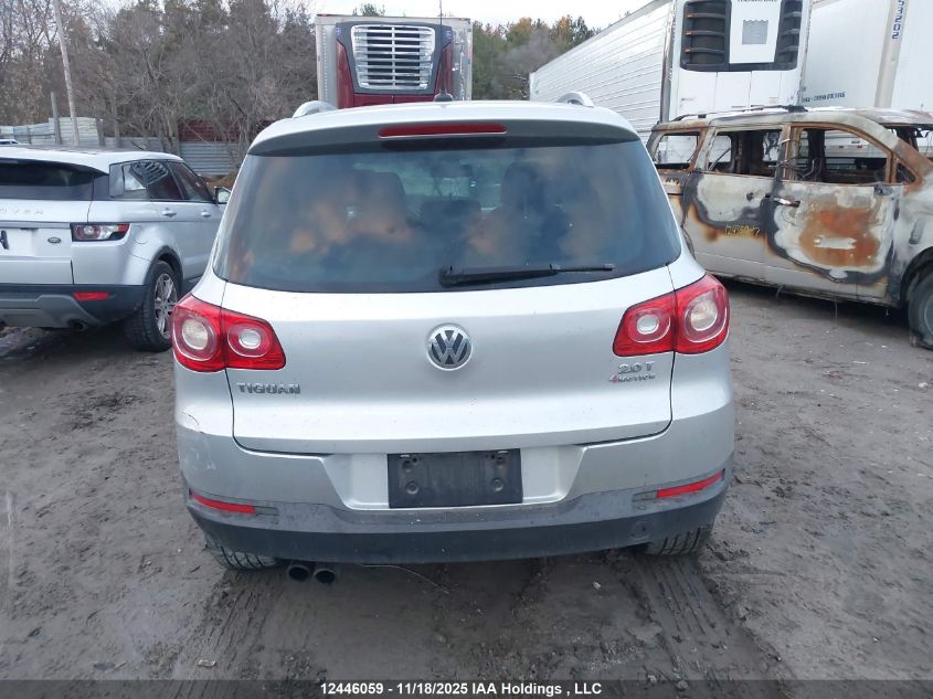 2010 Volkswagen Tiguan Se/Sel VIN: WVGBV7AX8AW521038 Lot: 12446059