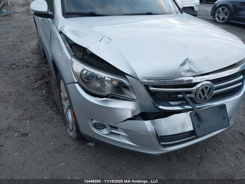2010 Volkswagen Tiguan Se/Sel VIN: WVGBV7AX8AW521038 Lot: 12446059