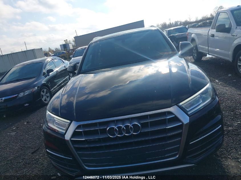2019 Audi Q5 Premium VIN: WA1ANAFY5K2052721 Lot: 12446072
