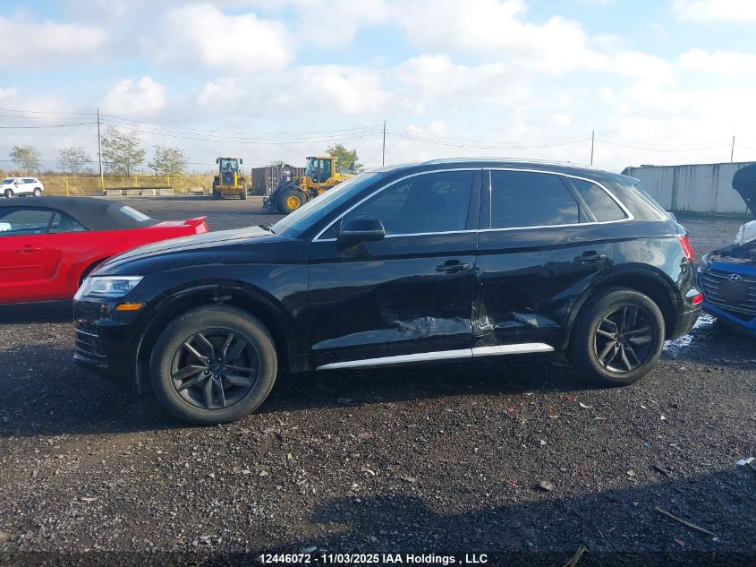 2019 Audi Q5 Premium VIN: WA1ANAFY5K2052721 Lot: 12446072
