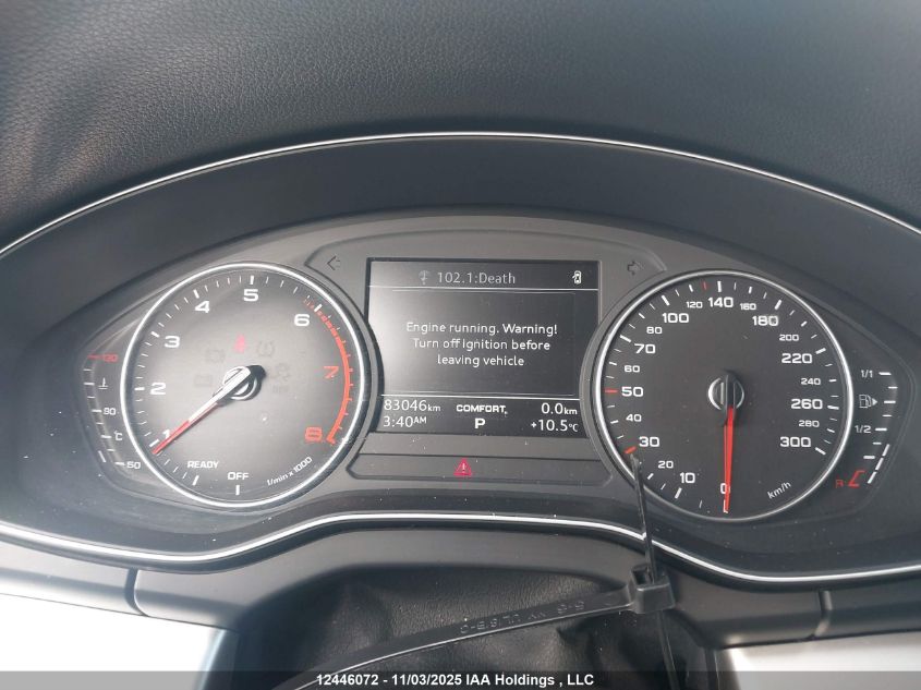 2019 Audi Q5 Premium VIN: WA1ANAFY5K2052721 Lot: 12446072