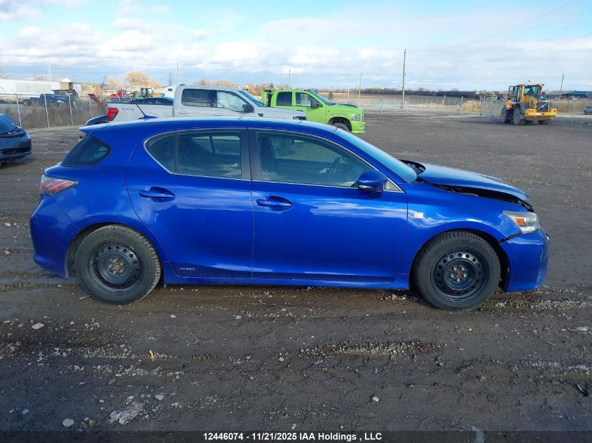 2012 Lexus Ct 200H VIN: JTHKD5BH9C2103261 Lot: 12446074