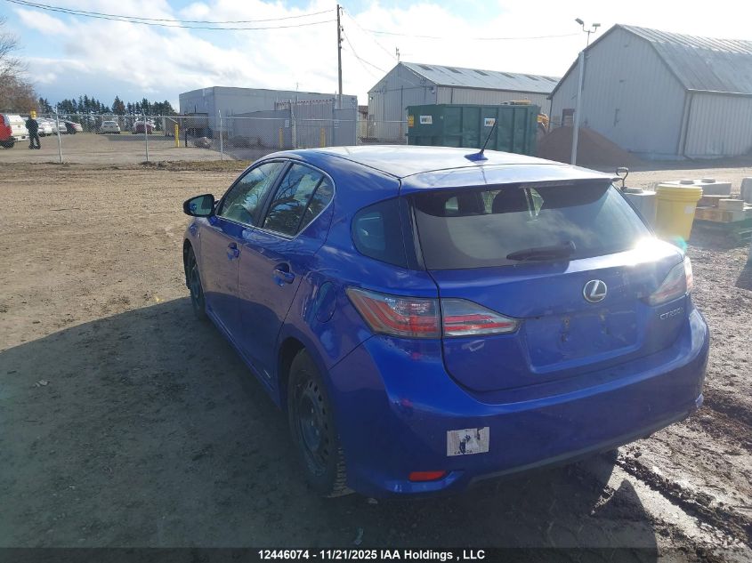 2012 Lexus Ct 200H VIN: JTHKD5BH9C2103261 Lot: 12446074