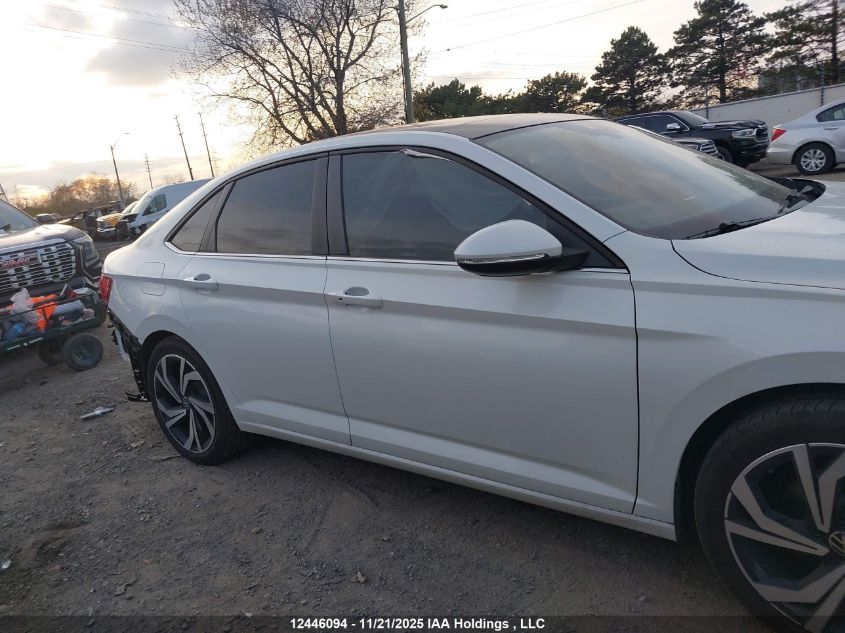 2025 Volkswagen Jetta VIN: 3VWGX7BU2SM080112 Lot: 12446094