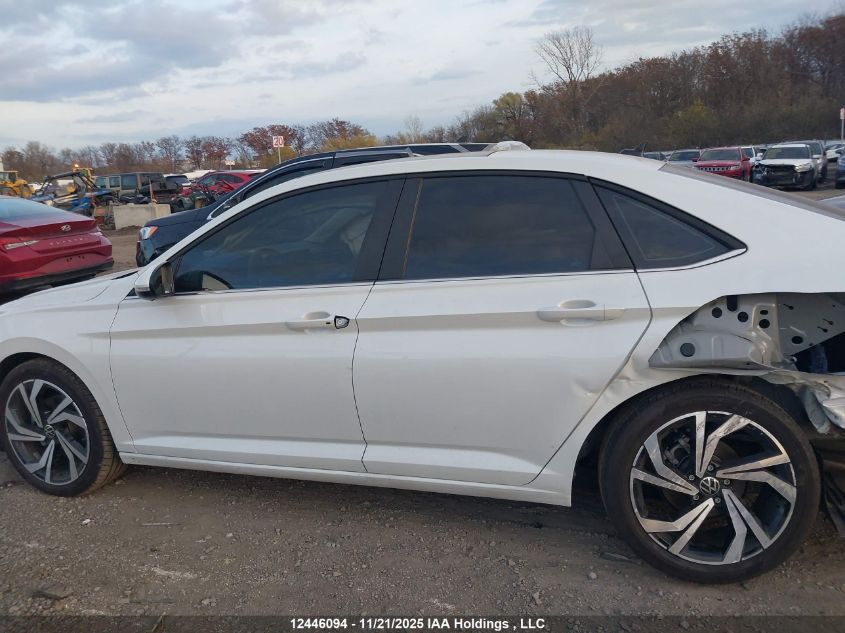 2025 Volkswagen Jetta VIN: 3VWGX7BU2SM080112 Lot: 12446094