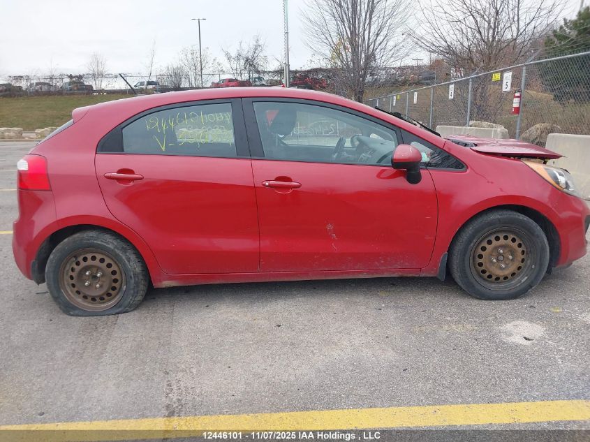 2015 Kia Rio Ex/Lx/Lx+/Sx VIN: KNADM5A33F6520062 Lot: 12446101