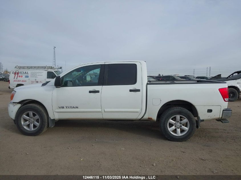2015 Nissan Titan Pro-4X/S/Sl/Sv VIN: 1N6AA0EC1FN505431 Lot: 12446115