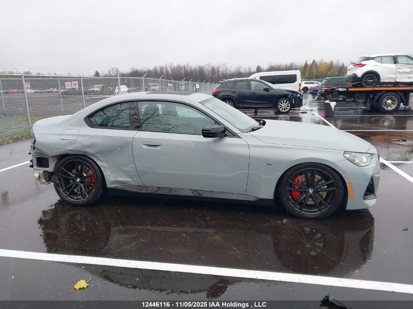 2024 BMW M240I xDrive VIN: 3MW53CM00R8D94687 Lot: 12446116