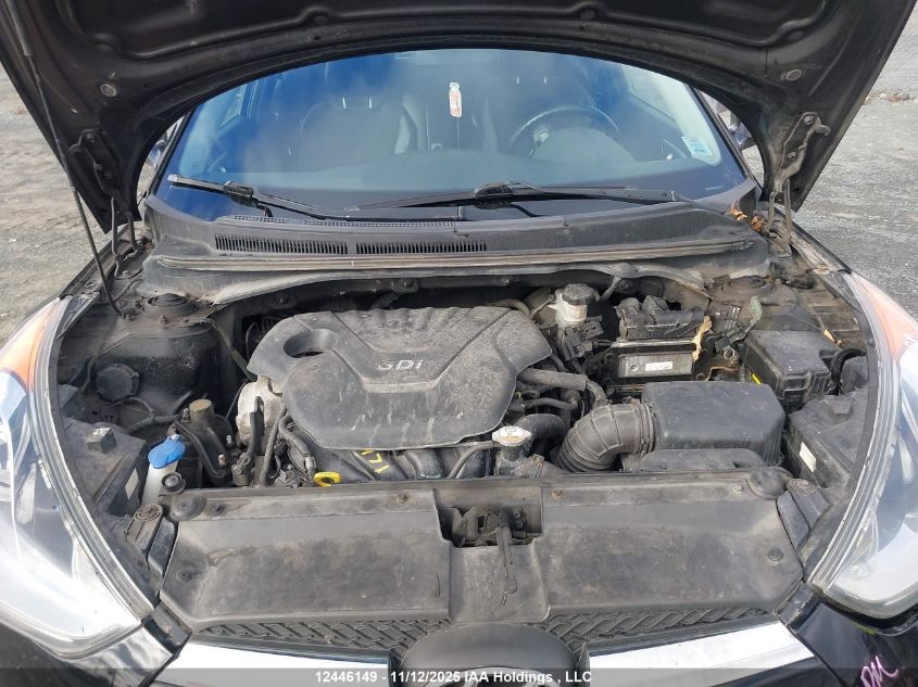 2012 Hyundai Veloster VIN: KMHTC6AD6CU047311 Lot: 12446149