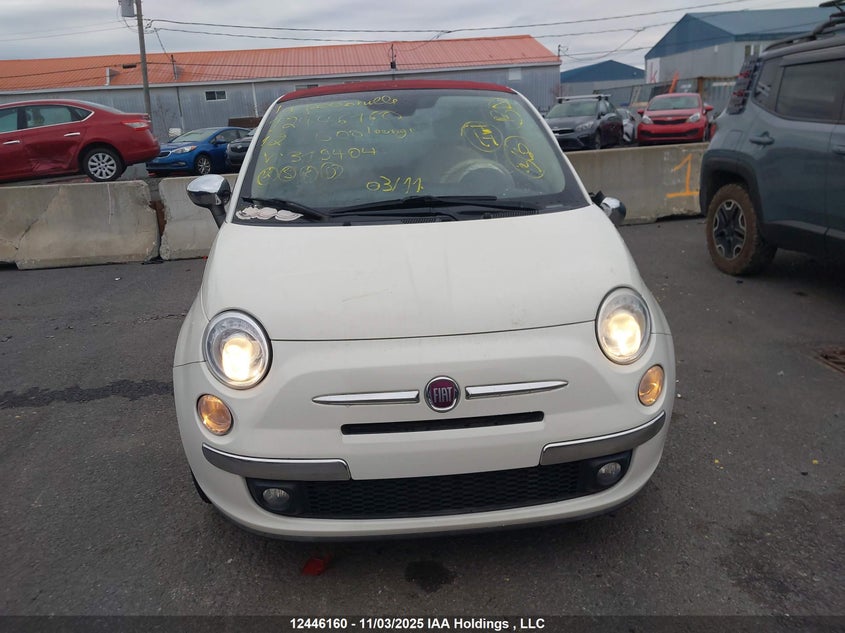 3C3CFFER4CT319404 2012 FIAT 500 photo no. 12