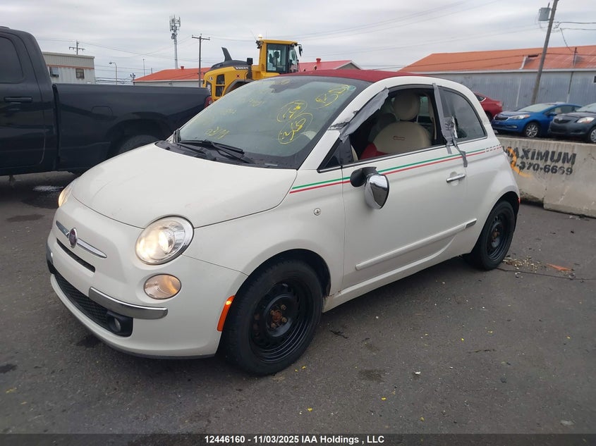 3C3CFFER4CT319404 2012 FIAT 500 photo no. 2