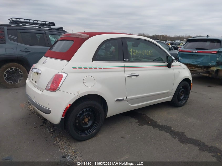 3C3CFFER4CT319404 2012 FIAT 500 photo no. 4